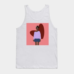 I will always choose you | Black Art // Coins and Connections Tank Top